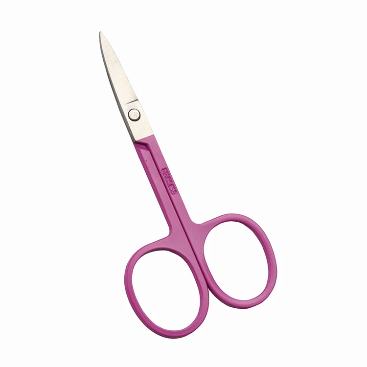 Wholesale Customization Paint Spray Color Makeup Tools Beauty Scissors Eyelash Eyebrow Trimmer Cosmetic Scissors