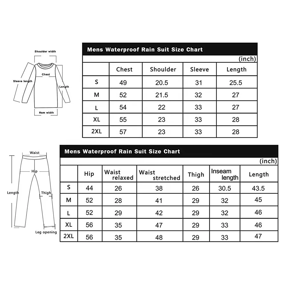 Ветровка ZUJA черная Водонепроницаемая с карманами уличный защитный дождевик на молнии