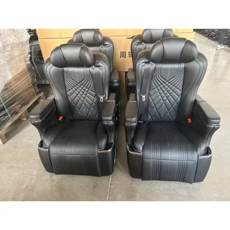 Factory Manufacture Various Custom Seat Refurbishment Napa Leather Car Interiors For Alphard