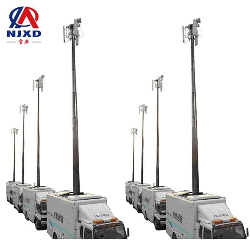 XD1553 Automatic telescopic rod with emergency communication base station reversible