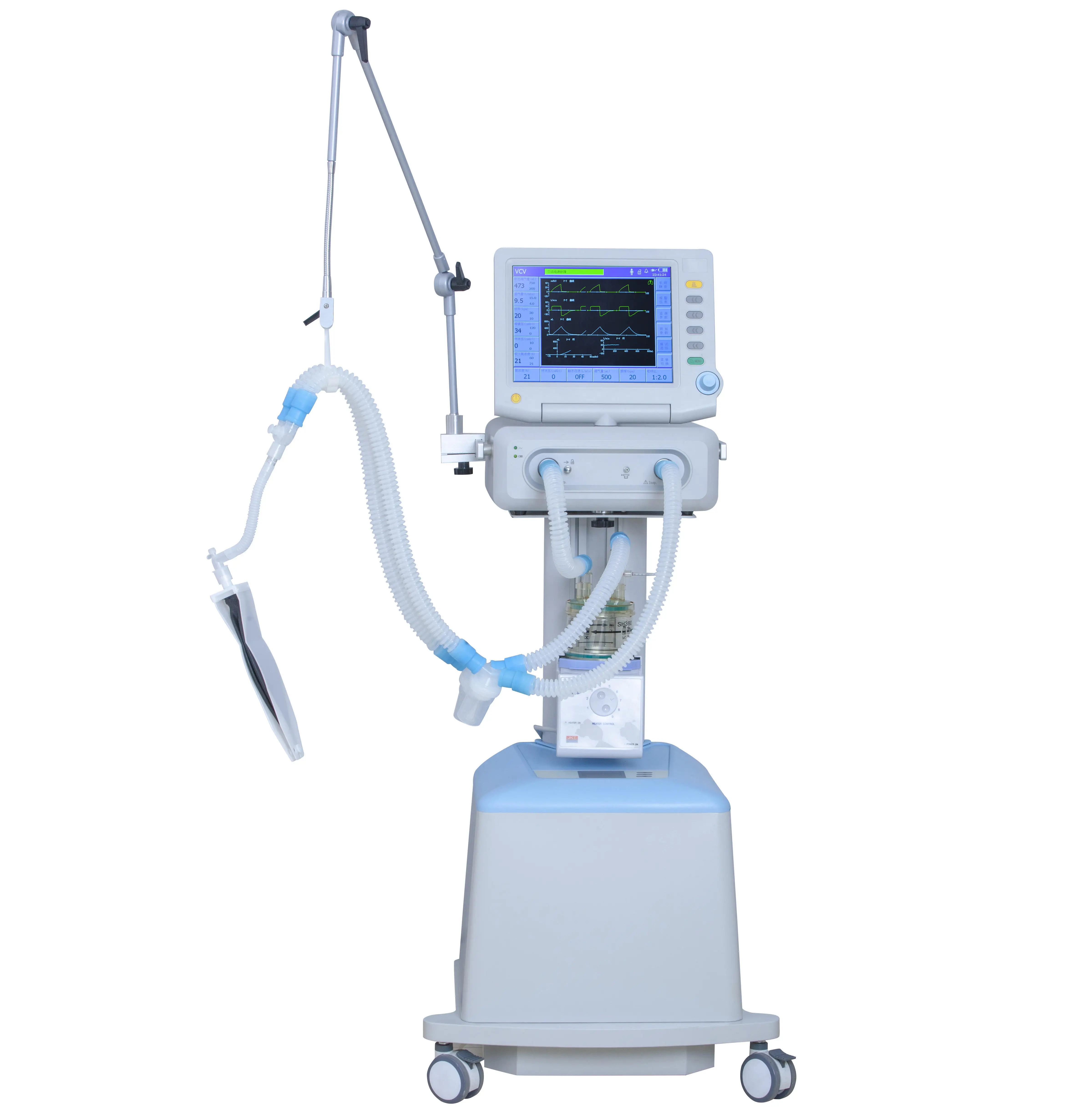 Best Selling Medical Respiratory Arrest Ventilator CPAP Mobile Anesthesia Ventilator Price
