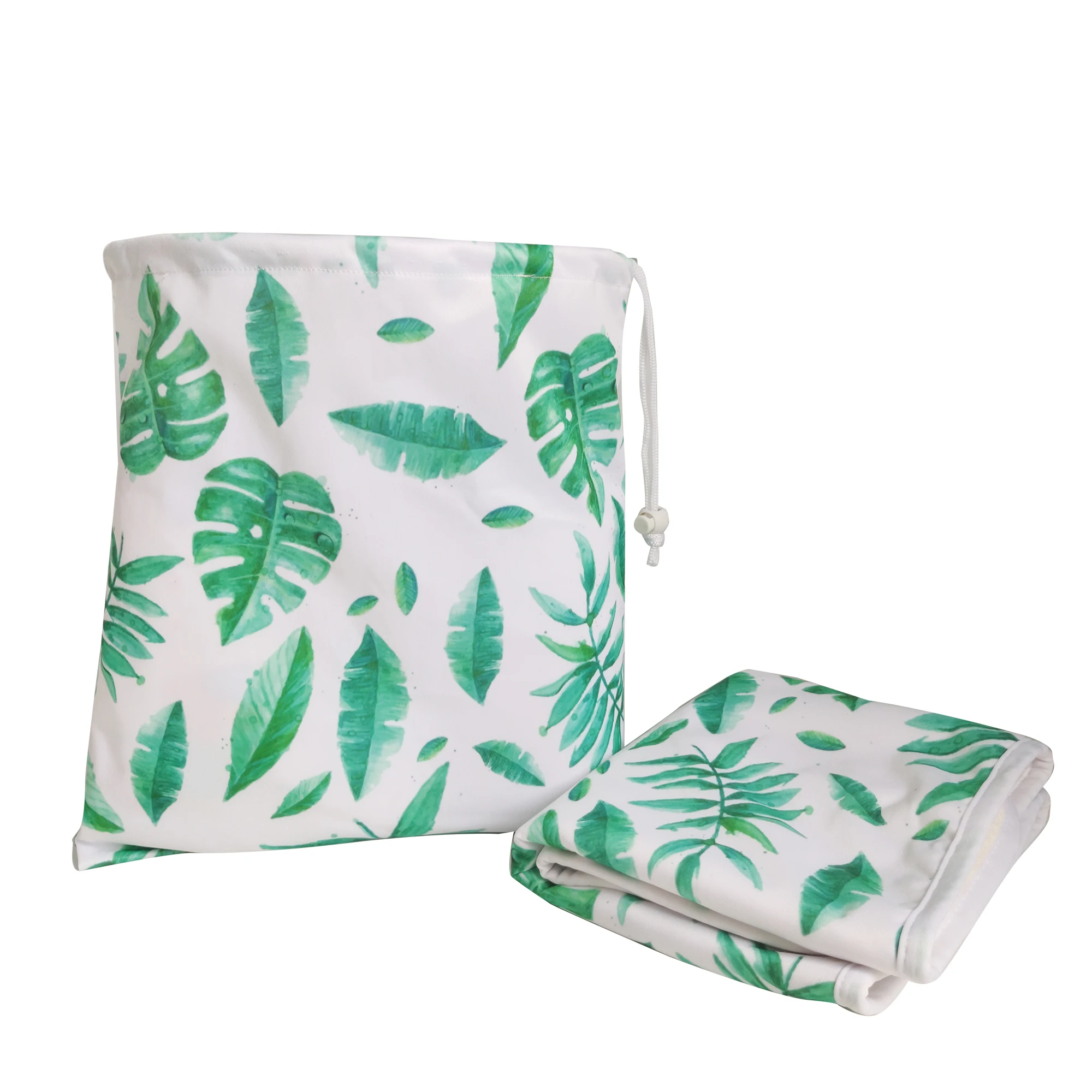 
Factory wholesale custom bamboo washable waterproof diaper changing pad 