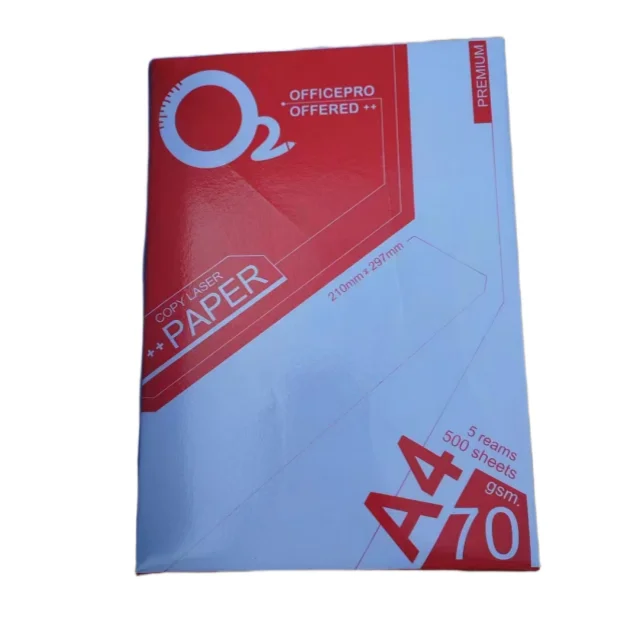 White Office Copier Paper A4 80gsm Copy Paper 70gsm 75 gsm 80gsm Excellent