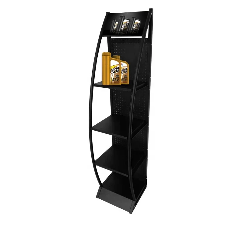 Gas station shelves Motor Oil Engine Oil Display Rack Motor lubricant oil display rack for Gas Station
