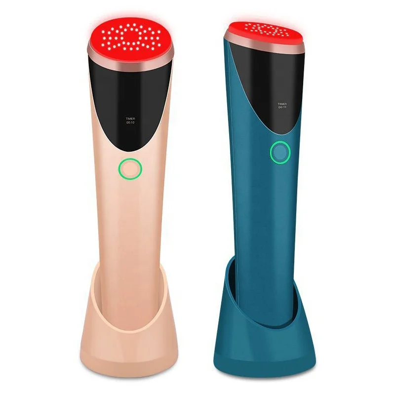 glass head red light therapy for face and neck