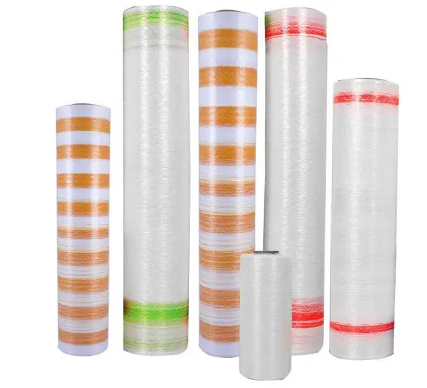 Factory 100% New Virgin HDPE +UV Stabilized strong stretch Straw wrapping net for round hay baler