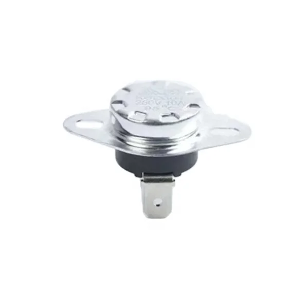 Single throw snap-action Huilong KSD301 CQC KSD301 Loose Bracket Bend Terminal Thermostat 16A 250V For Water Heater