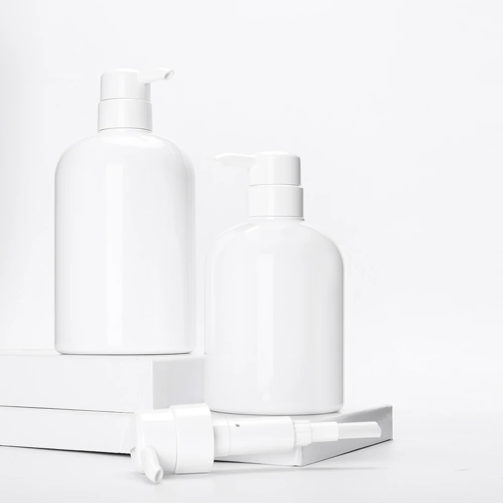 custom plastic bottle 300ml 500ml 400ml  600ml 800ml  skincare packaging custom disposable plastic bottle