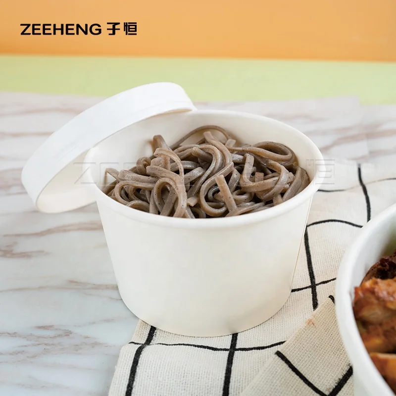 Food grade waterproof disposable unique salad bowl glass for takeaway food