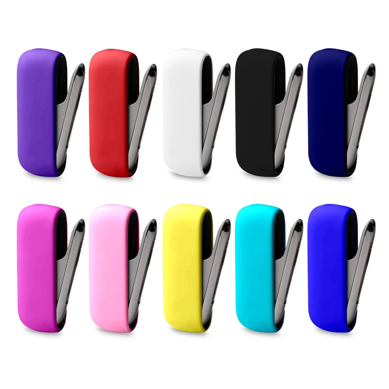 Разноцветный силиконовый чехол для iqos duo