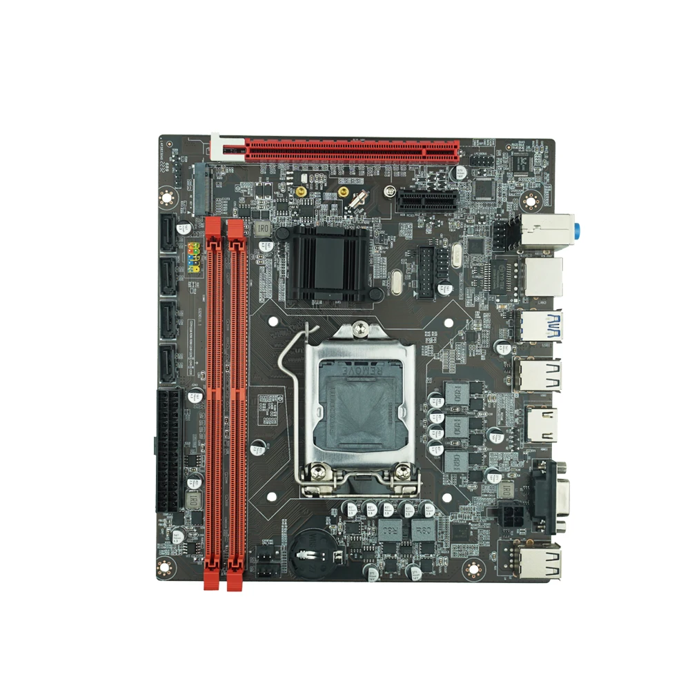 H610 материнская плата LGA1700 сокет i3/i5/i7 серии CPU DDR3 SDRAM аудио на борту для рабочего стола