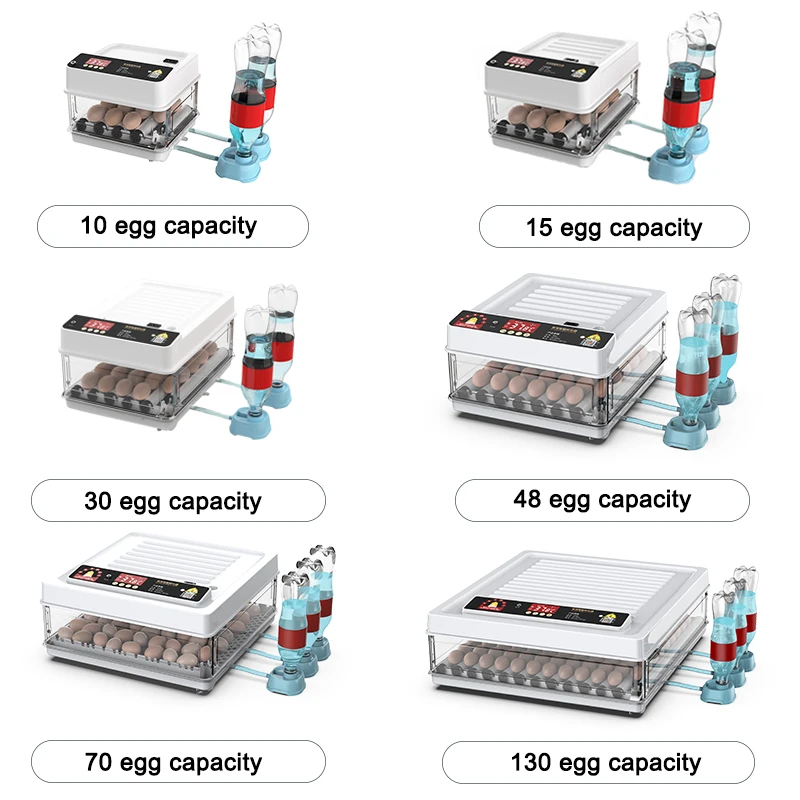 130 Capacity Full Automatic Egg Incubator Egg Hatcher For Poultry Farm Use
