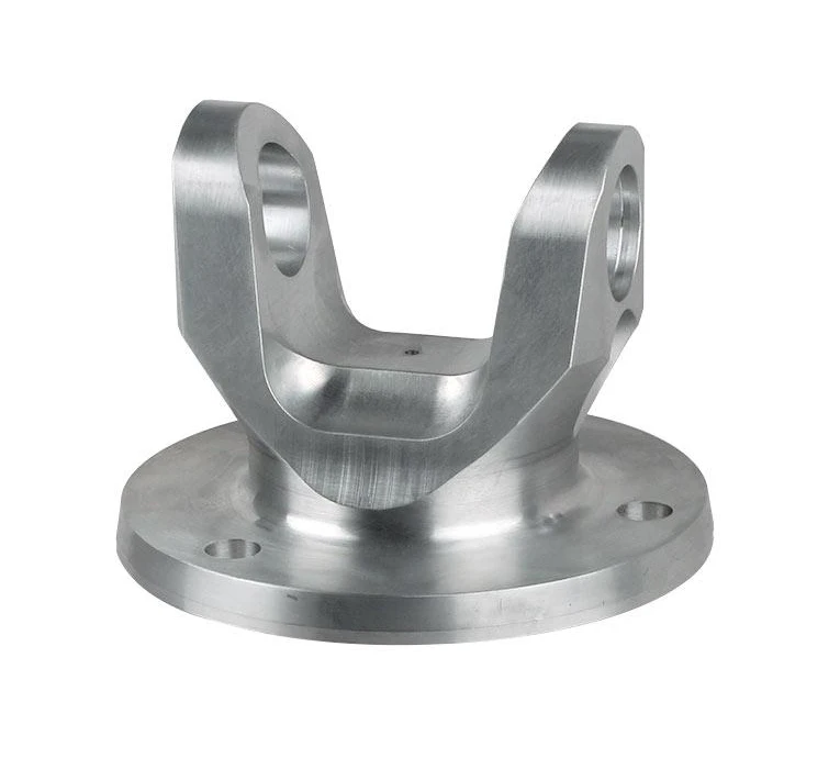 high strength custom 6061 aluminum tube weld yoke with wall thickness 0.125inch