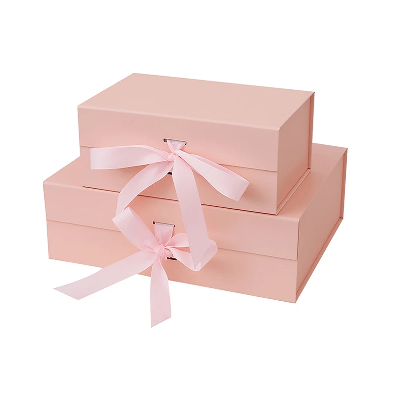 Handmade Customized Printing Baby Gift Box Set Newborn Foldable Magnetic Luxury Paper Gift Box For Cosmetic Packaging Box