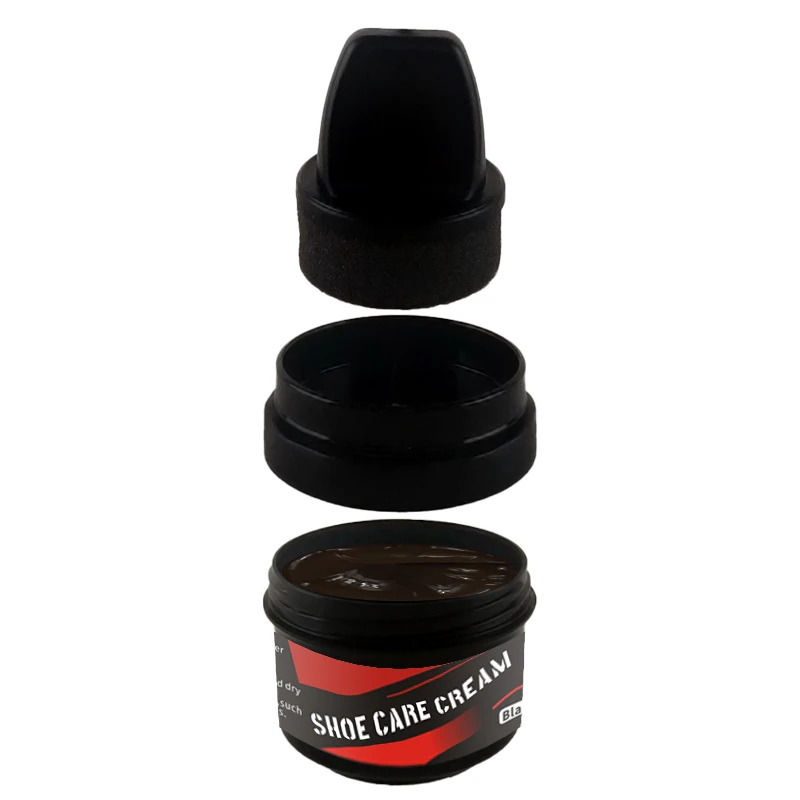 OEM tags sponge applicator renovate leather care cream shoe polish wax