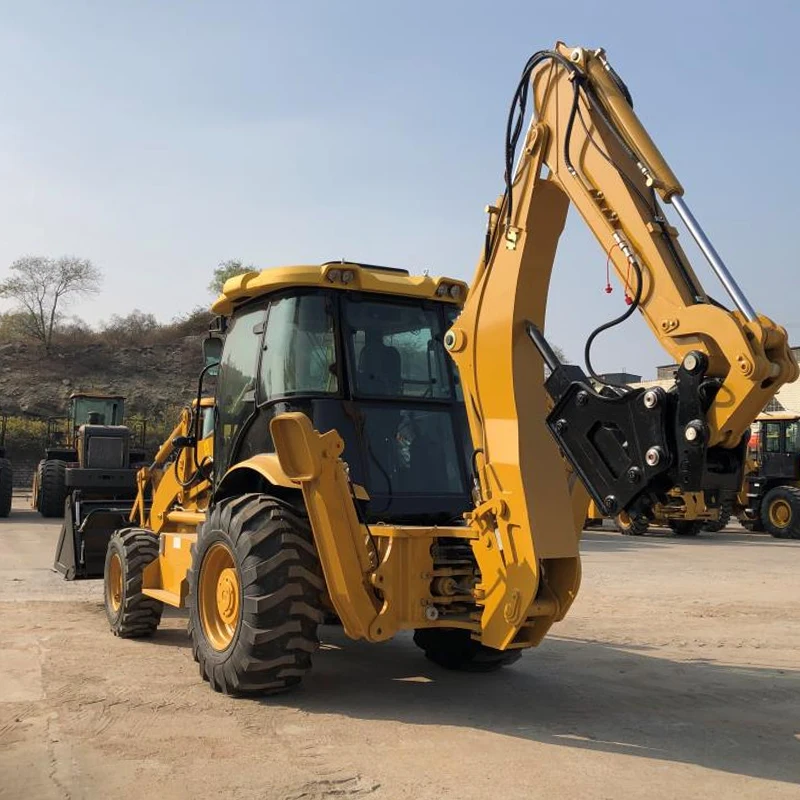 Free Shipping EPA High Quality Backhoe Loader Famous Design Backhoe Excavator Loader Back Hoe Loader For Sale