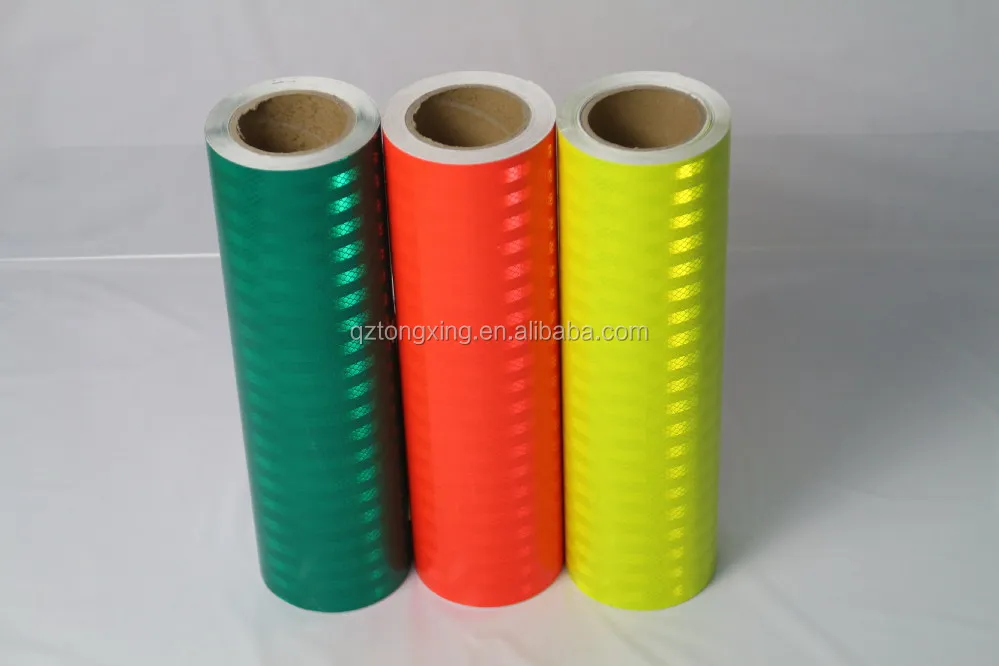 Hot Sale PVC Reflective sheet roll forTemporary Traffic Signs