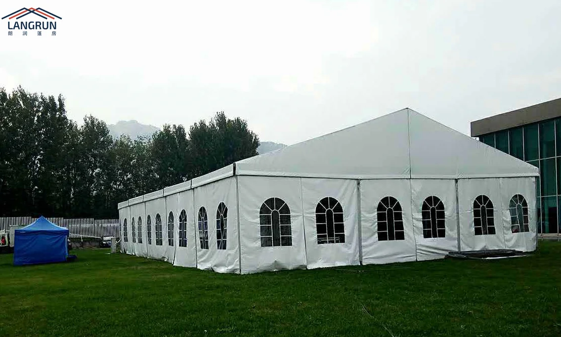 15m Span Big Tent Fire Retardant And Waterproof Outdoor Exhibition Tent Trade Show Party