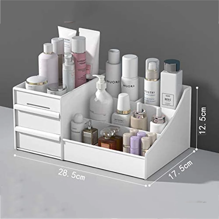Hot Selling Women Makeup Organizer Beauty Makeup Box Makeup Organizer Vanity Holder Case Lipstick Cosmetic Storage Box