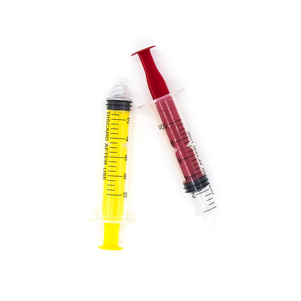 Hot selling factory quality colorful dental medical syringe 5ml disposable syringe for oral