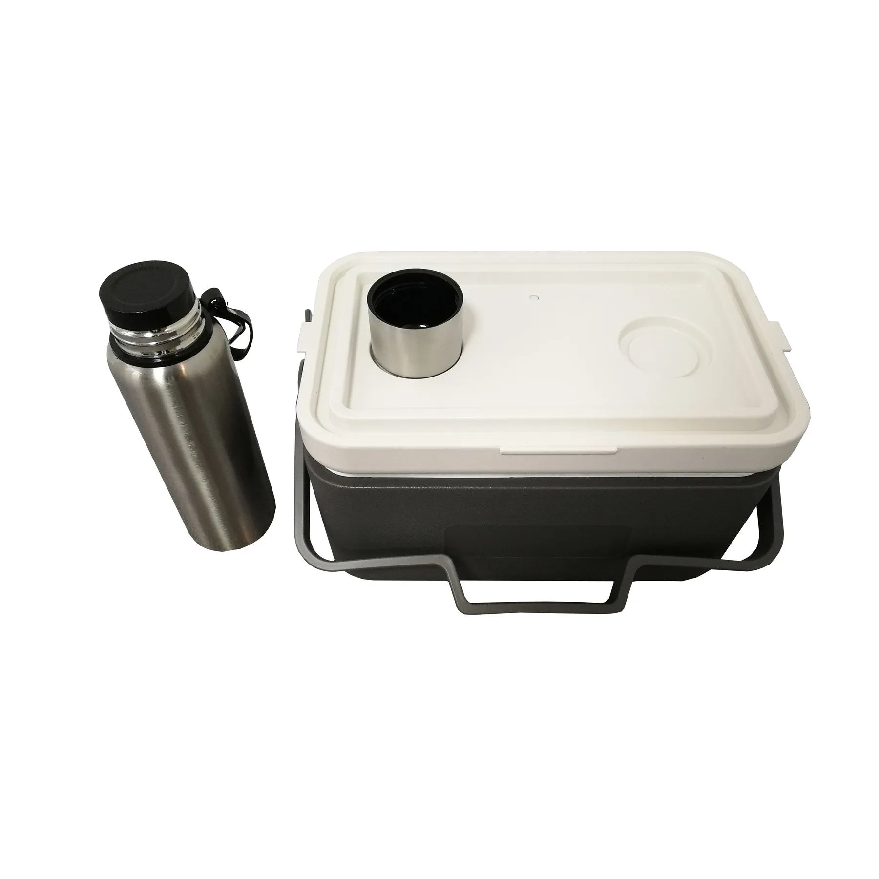 TR-LUNCH BOX THERMOS TUMBLER - INSULATED SET 9 QUART COOLER WITH LOCKING HANDLE,Hieleras