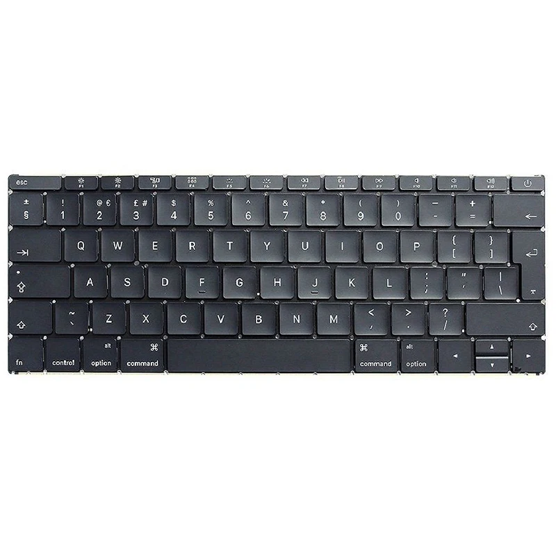 Replacement UK layout keyboard for MacBook Retina 12' A1534 2015