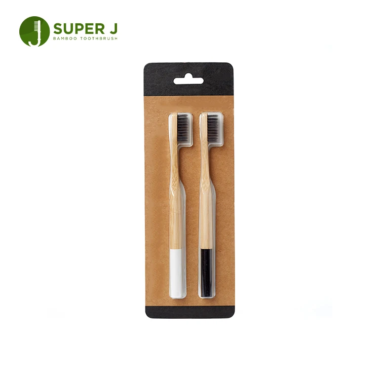 
Hot sale bamboo toothbrush custom logo bamboo travel toothbrush 