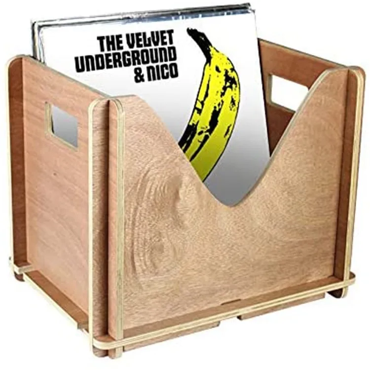 Vinyl Storage 35-50 Record Album Holder