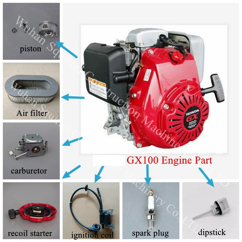 GX100/GXR120/GX160/GX270/GX630 EH12/EC10 WM80 поршневое кольцо для деталей