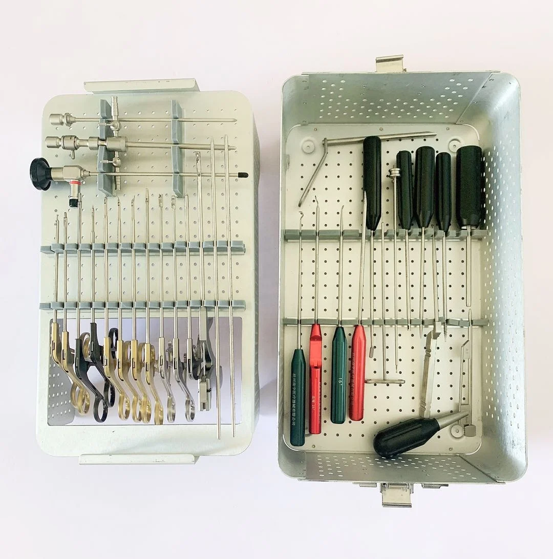 Surgical  Arthroscopy joint Instruments retractor set  puncher drill guide bar wire suture guider orthopaedics