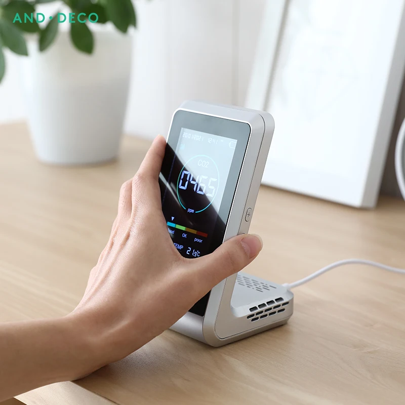  New Technique Desktop Co2 Monitor Air Detector Greenhouse Gas