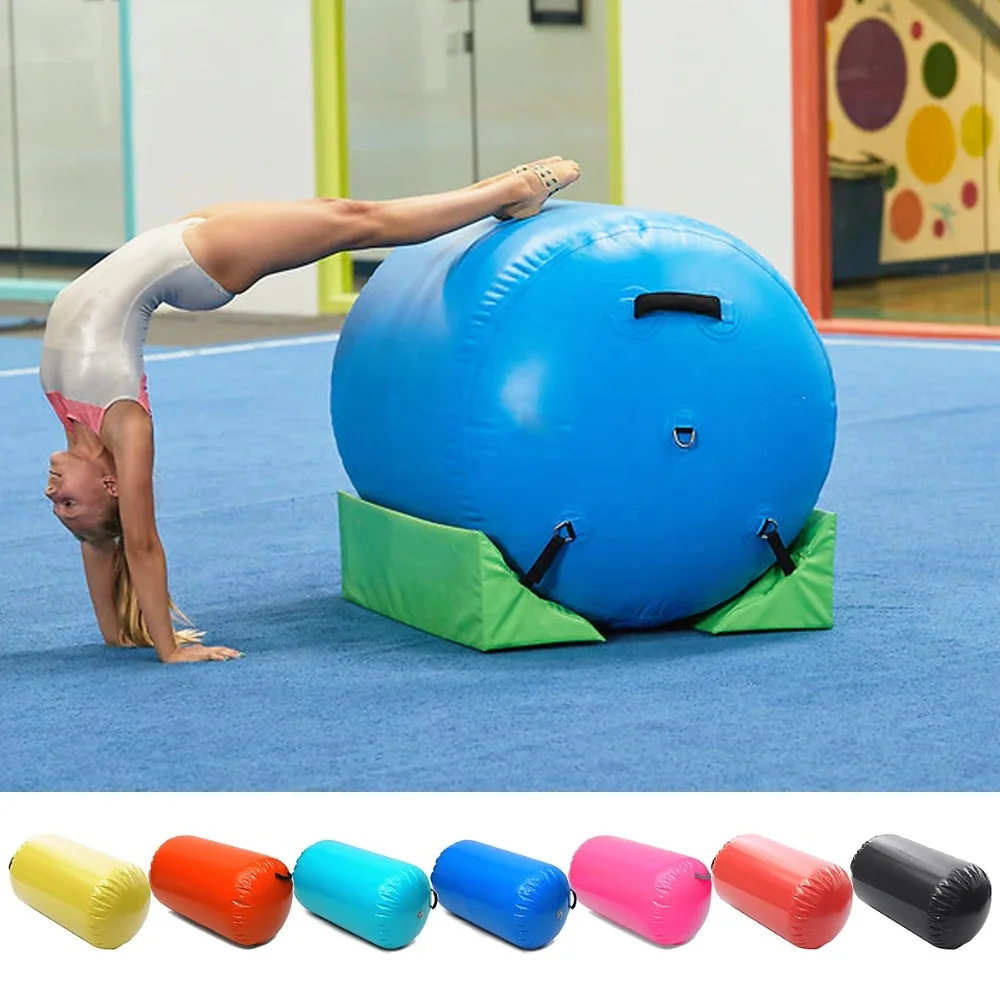 Air Track Roller Inflatable Fitness Air Barrel Roller for Gymnastic