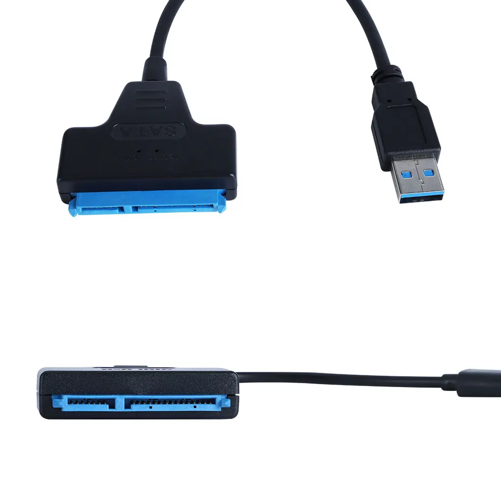  USB 3 0 SATA кабель адаптера Sata для до 6 Гбит/с поддержкой 2 5 дюймов внешний Твердотельный накопитель Жесткий диск HDD 22 Pin кабелем