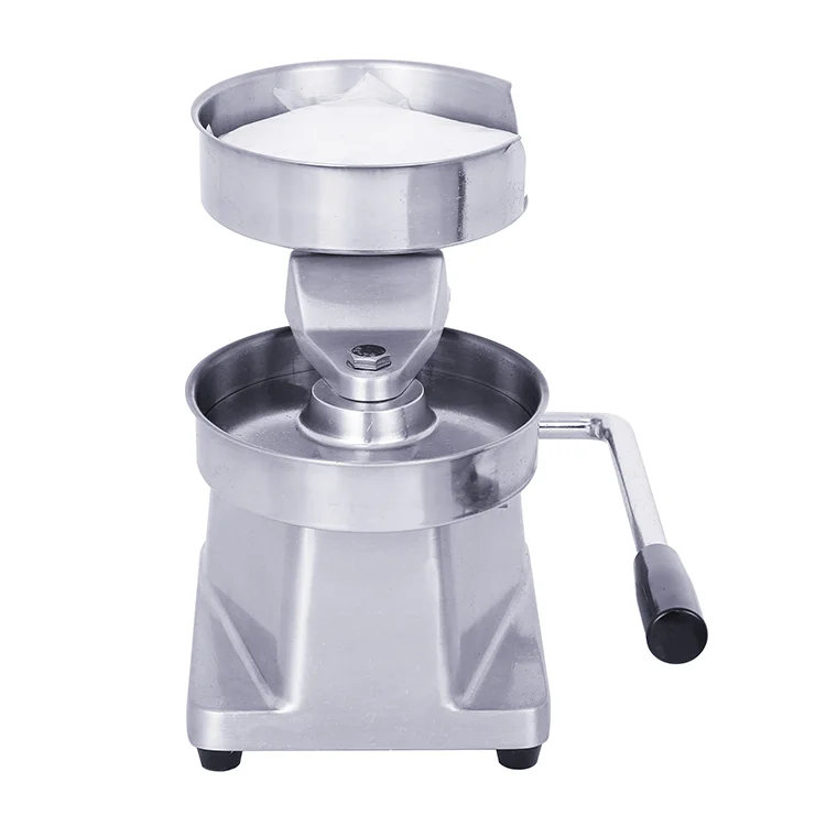 Manual Hamburger Patty Maker 130mm 5 Inch Meat Cake Press Machine Stainless Steel Burger Meat Patty Forming Machine Burgery