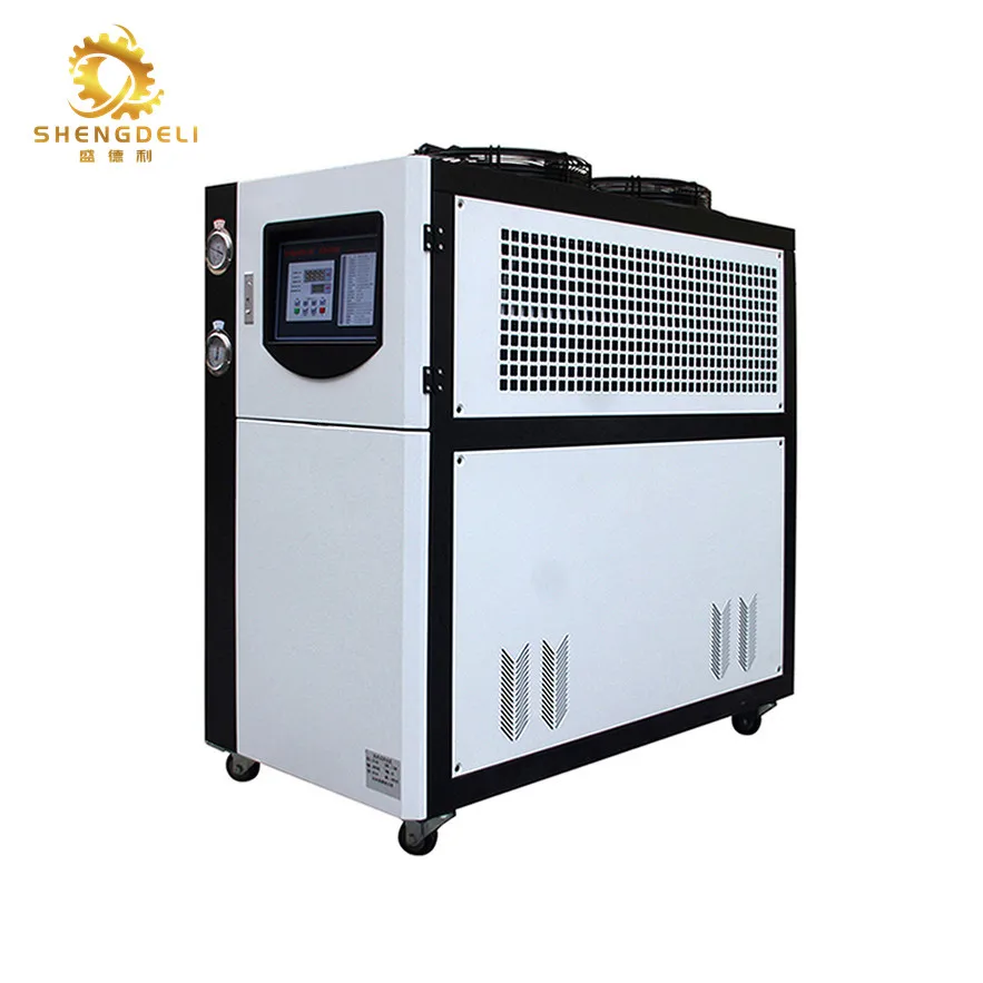 
Air cool compressor chiller 2HP 5~6kw 1000litre NEW DESIGN Plastic Air cooling industrial chiller 