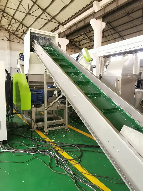 Float washing tank for plastic recycling machine recycle of polymers machine recyle washing of polymers