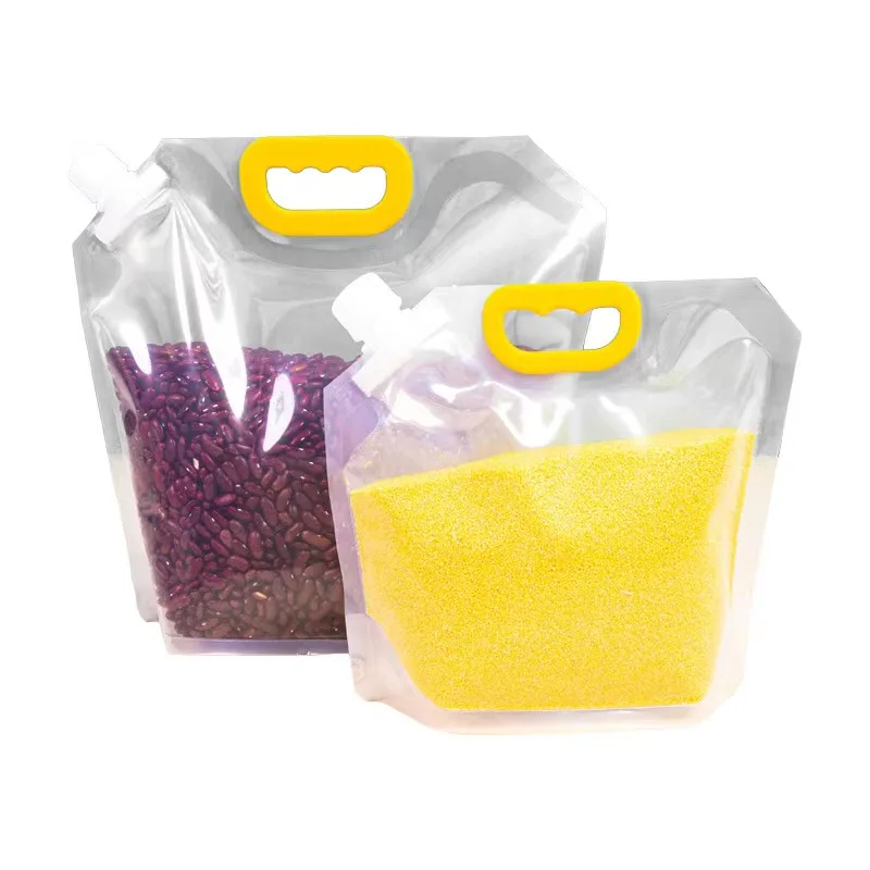 1 Gallon Beverage Liquid Bag 4L Foldable Plastic Bottle Bag