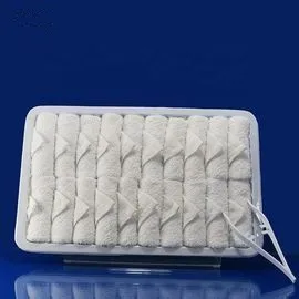 Disposable microfiber wet towel for hotel Private Label OEM Individual Wrapped Refreshing oshibori towel