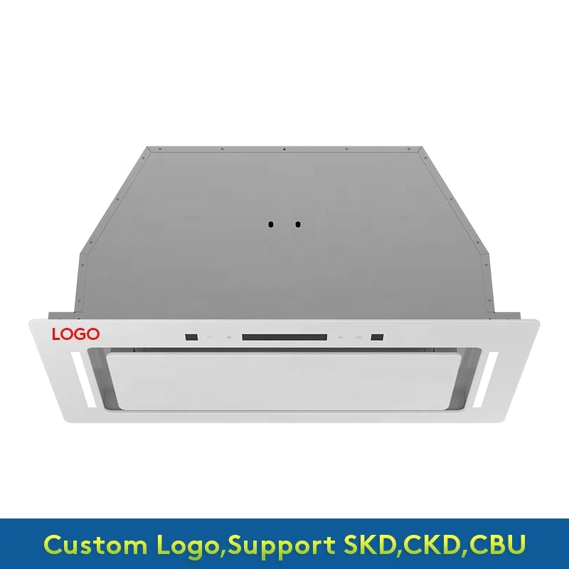 Ducted 600 CFM Kitchen Hood Insert Stainless Steel 30 Inch Exhaust Fan With Baffle Filters Range Hood