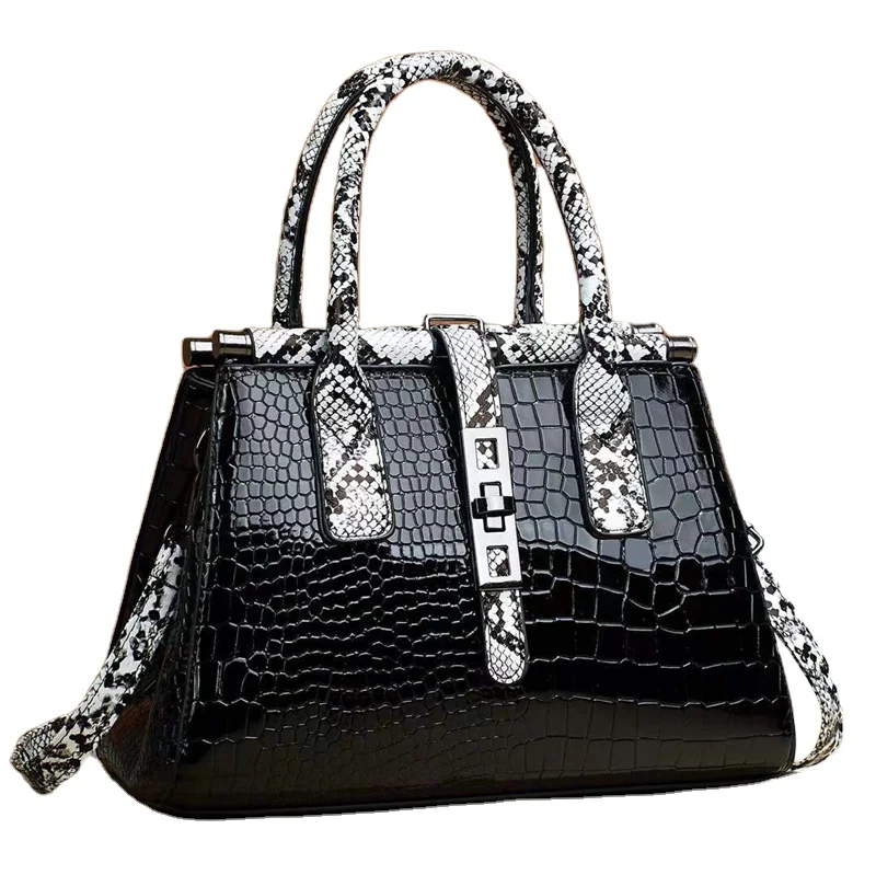 Ladies Bags 2023 Alligator Pattern  Snake Skin Messenger Ladies Wholesale Large Capacity