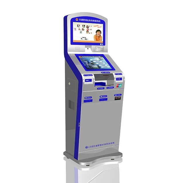 Киоск метро с сенсорным экраном для игровых спортивных ставок