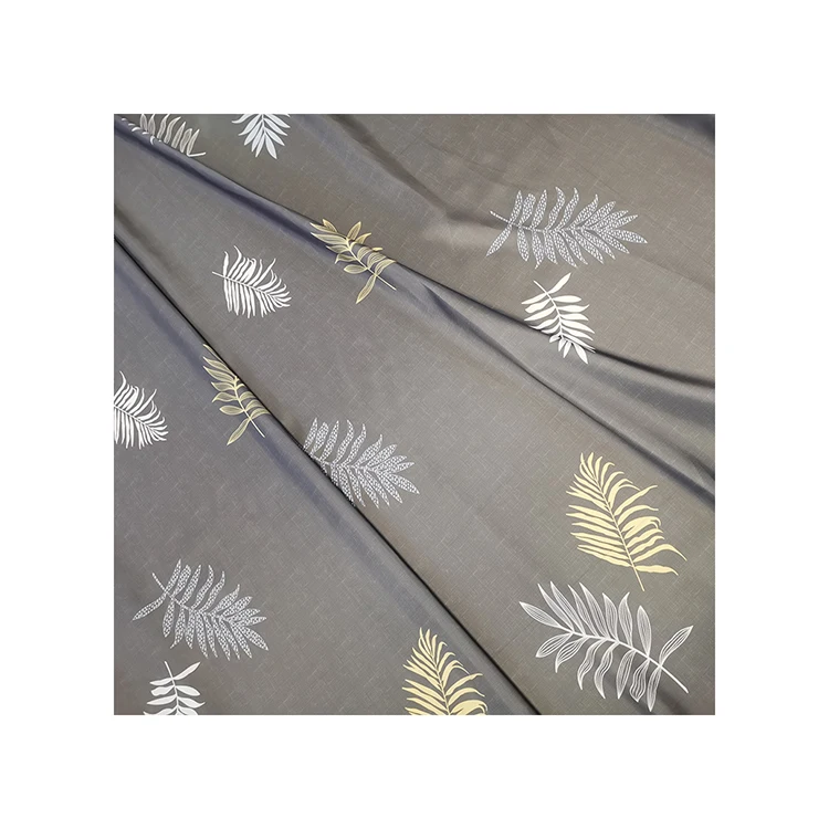 
New Designed Simple Wardrobe Cloth Peach Skin Transfer Printing Fabric 