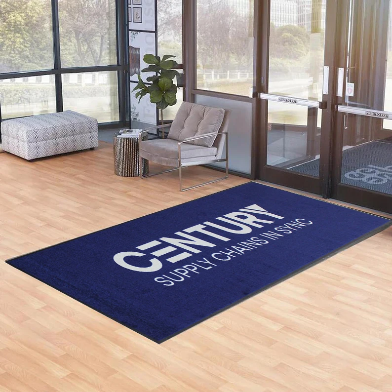 Logo Custom Cool Doormats Rubber Outdoor Mats Exhibition Door Mats Anti-slip Rug Cartoon Door mat