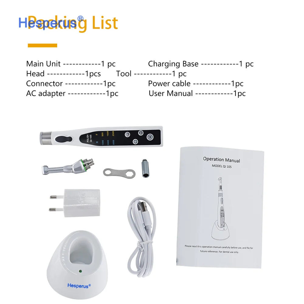 Dental Electric Polishing Motor Oral Care Prophy Handpiece Reduction Endomotor Removable for Teeth Polisher Whitening