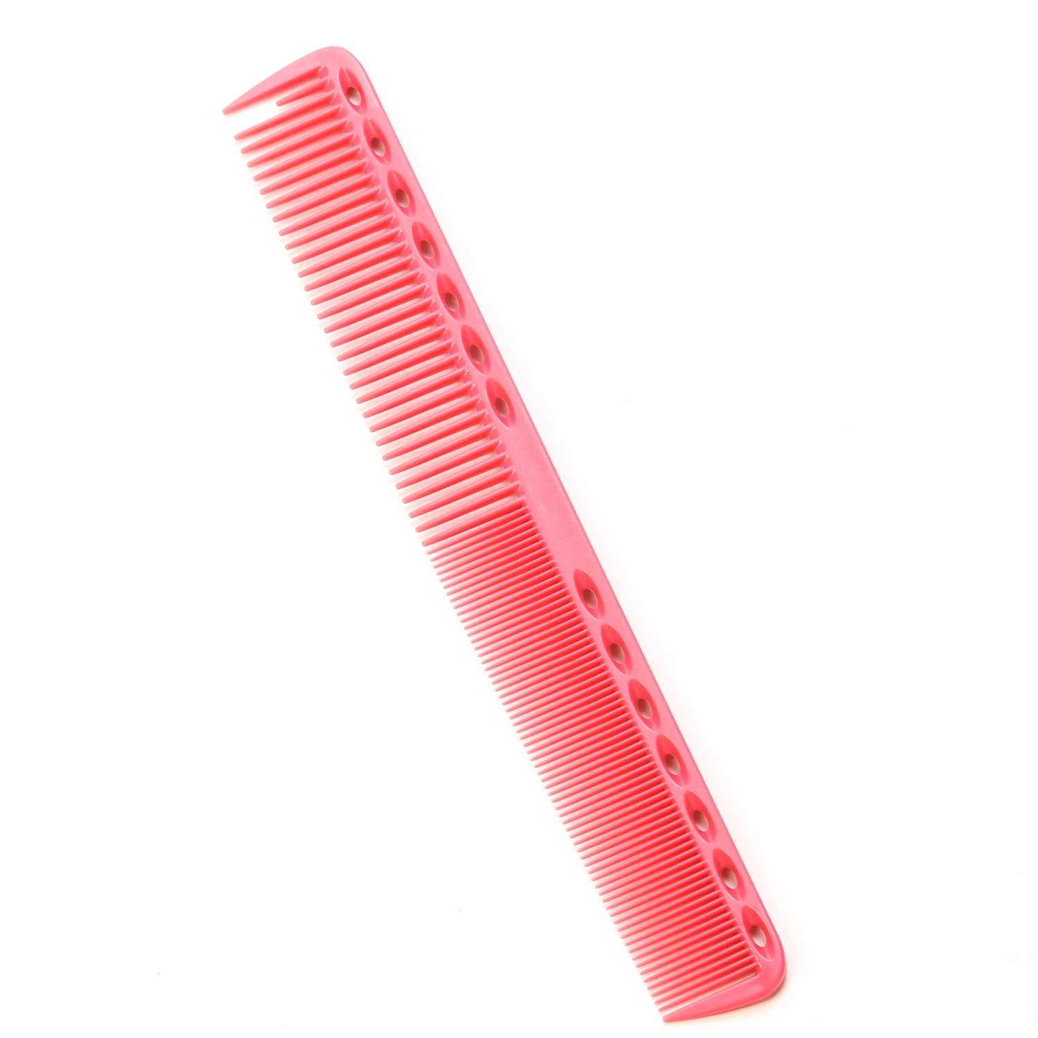 High Quality Colorful Straight Antistatic Hair Combs With Carbon and Fiber For Barber Salon Hair Styling Cutting And Home Use