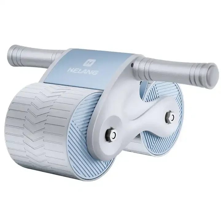 Ab Wheel Roller With Automatic Rebound Assistance Exercise Equipment For Core Workout Ab Train Roller Wheel With Knee Pad