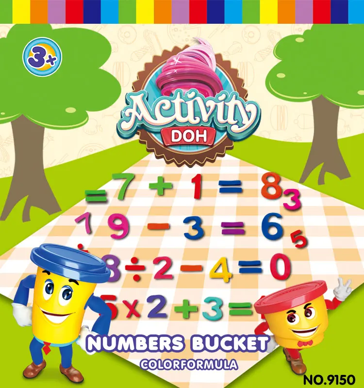 Non Toxic play dough Plasticine intelligent Educational soft air dry Light Modelling Clay Fluffy Slime Mud Supplier alphabet