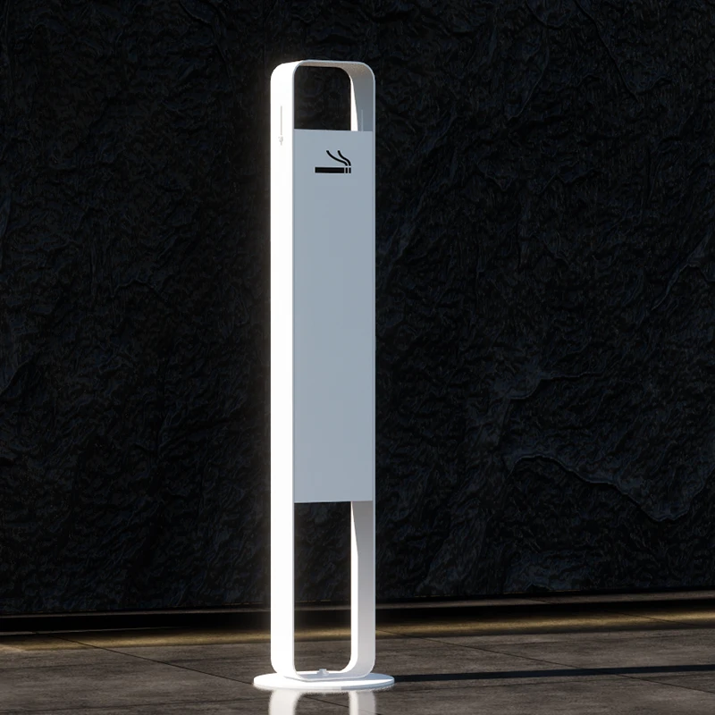 Standing cigarette ashtray Cigarette Butt Disposal Commercial Cigar AshTray Outdoor smoking Area large capacity Windproof