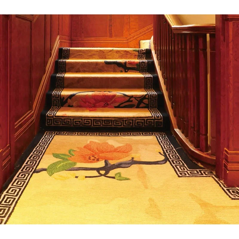 
Haima carpet modern anti-static axminster carpet stair carpet for hotel 
