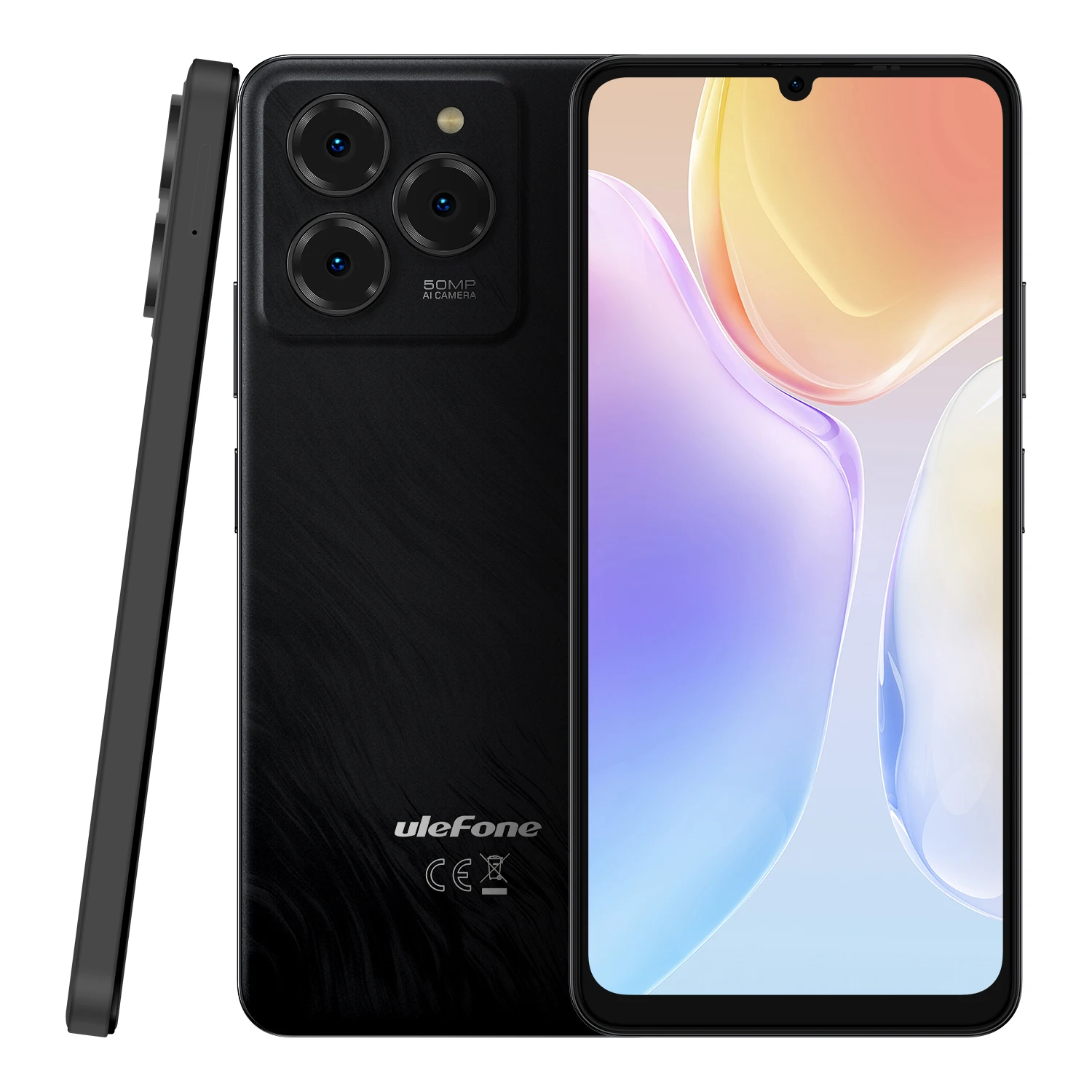 New Ulefone NOTE 20 PRO 4G Smartphone Android 14 Octa-Core 4+256GB 6000mAh 6.75 Inch 90HZ Display Main 50MP Camera Mobile Phone